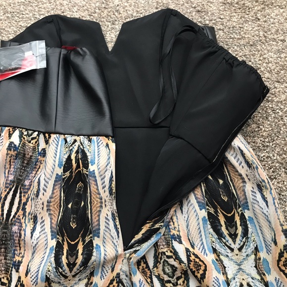 5|48 Saks Fifth Avenue strapless mini dress - Picture 6 of 8